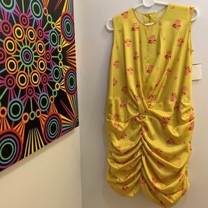 Hache cute yellow dress, Italian designer brand
